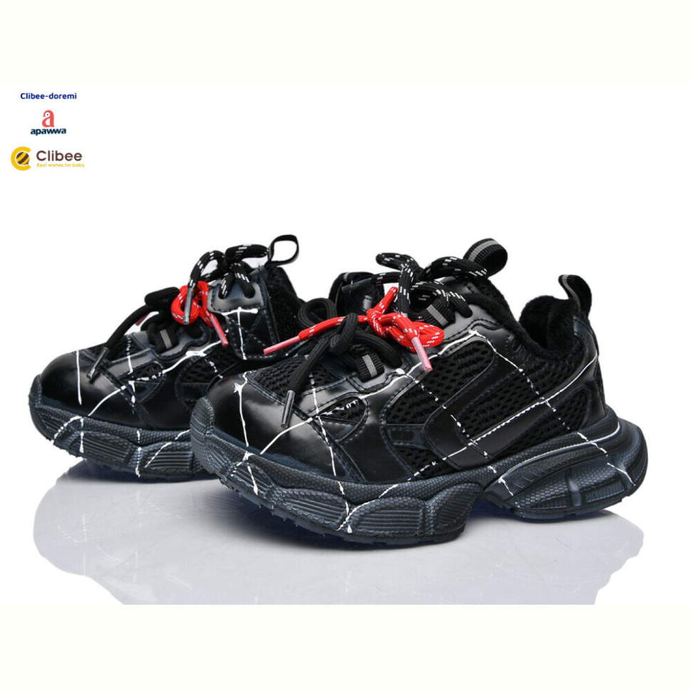 Кроссовки Clibee-Doremi B2989 black фліс