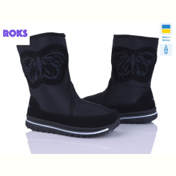 Дутики Roks 3133 чорний