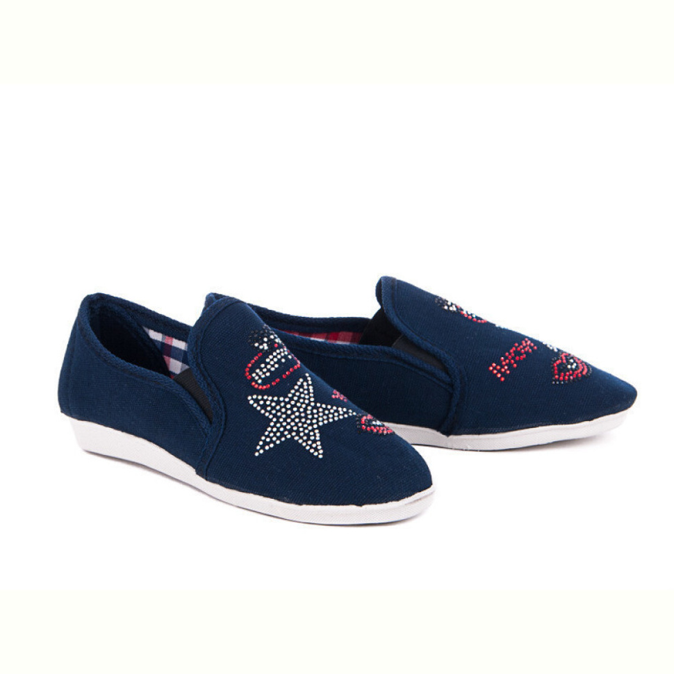 Эспадрильи Selena Эспадриль звезда тём/син.