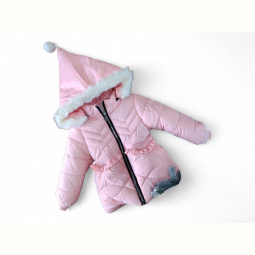 Куртка Kids-modnik F334 св.рожевий єврозима