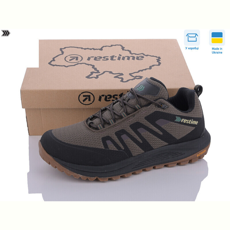 Кроссовки Restime OMB24051 khaki Кроссовки Restime OMB24051 khaki