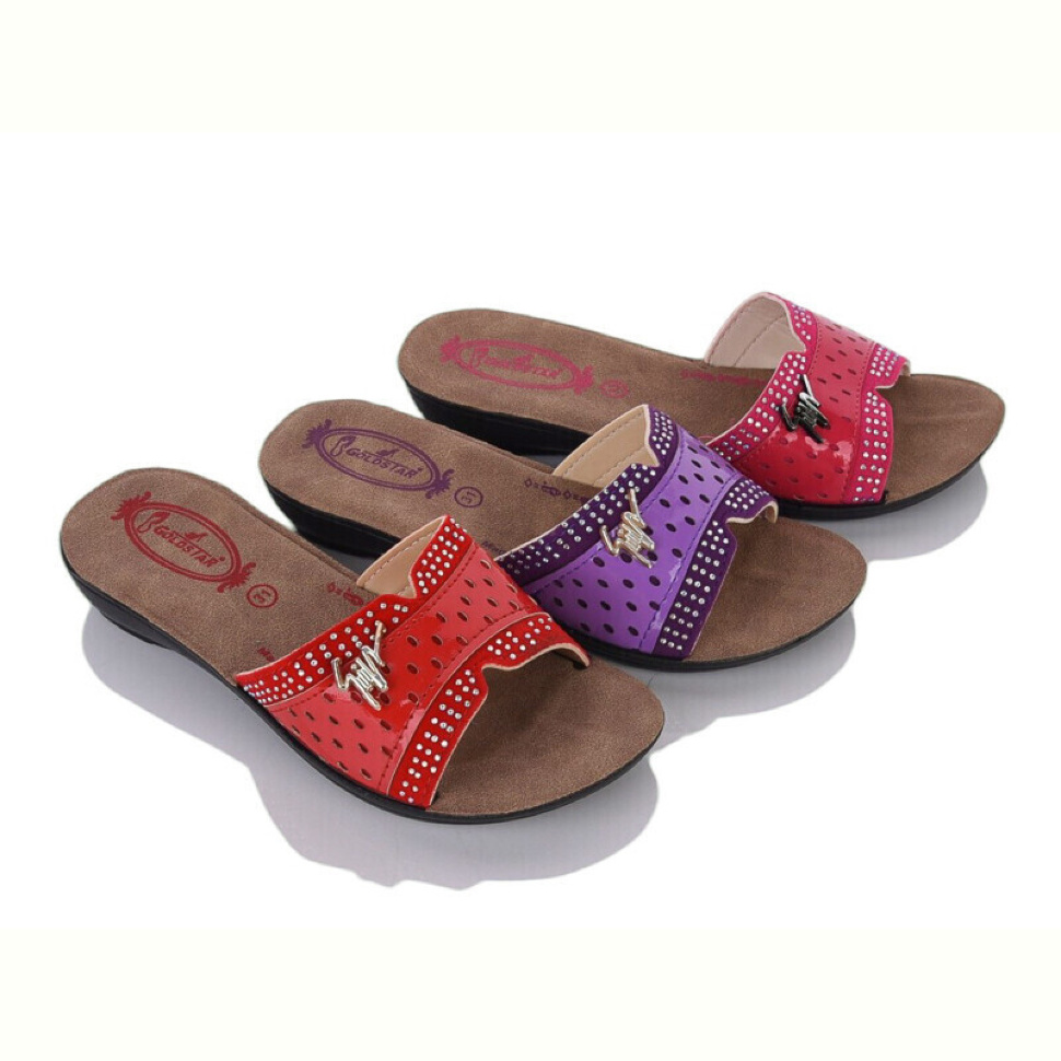 Шлепки DeMur 26014-1 mix