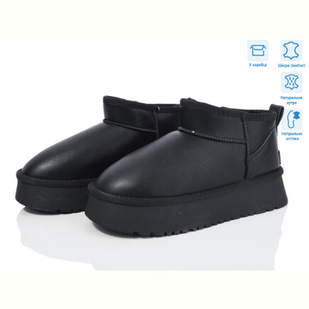 Угги Violeta M6119-1 black