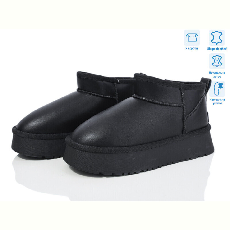Угги Violeta M6119-1 black