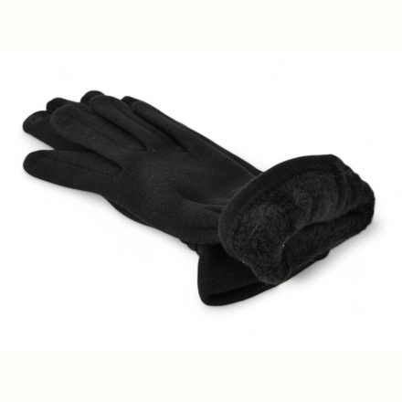 Перчатки PAIDI 35-1 трикотаж black