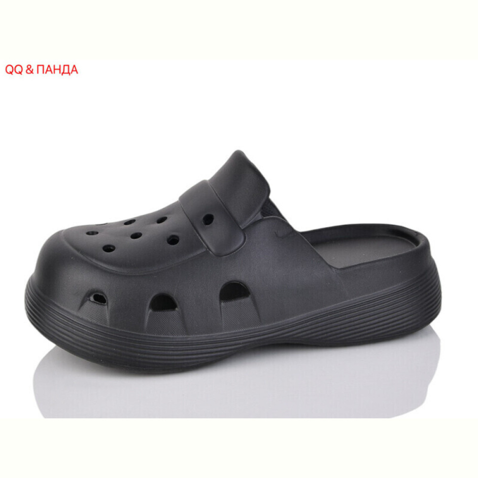 Кроксы QQ&Панда 2218 black