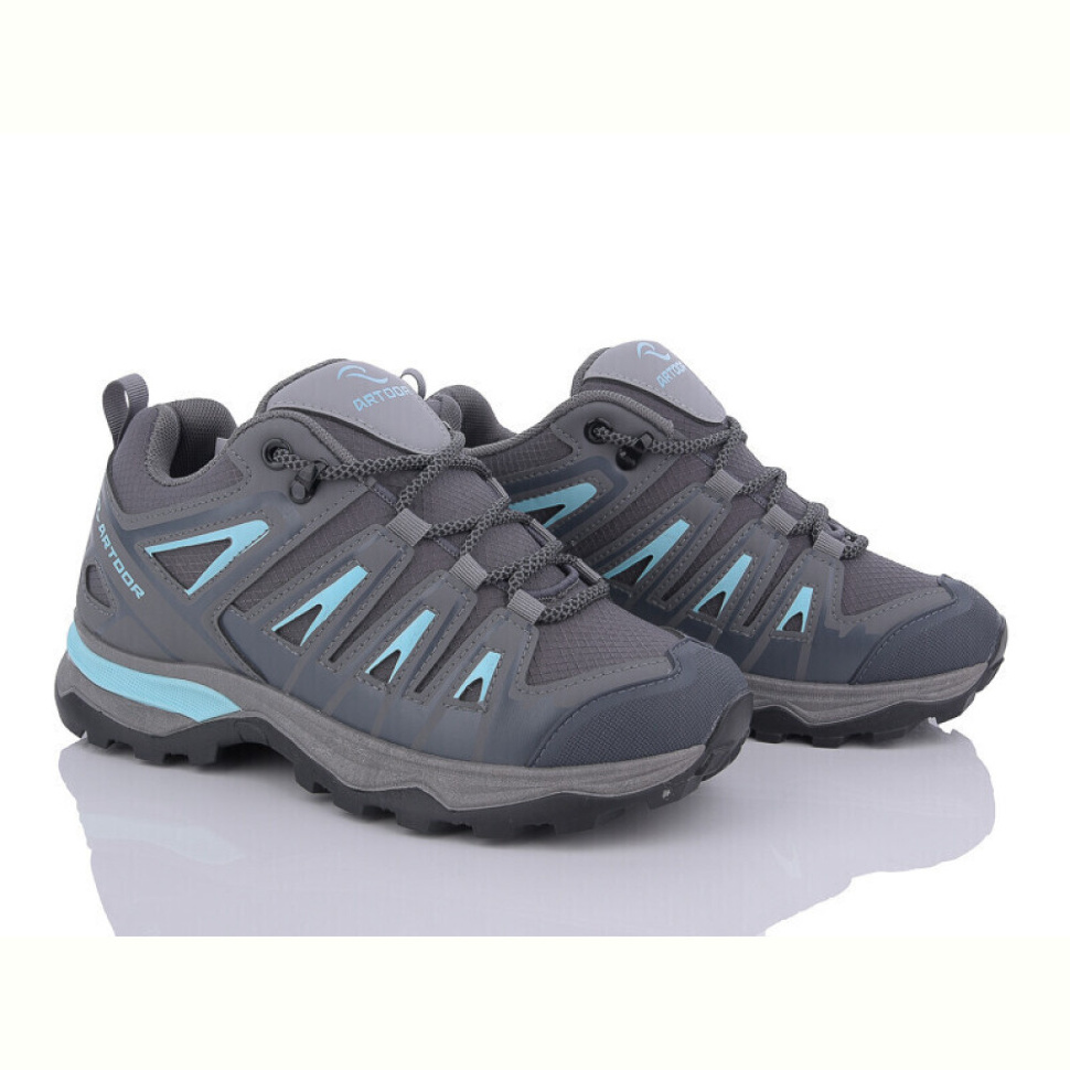 Кроссовки Violeta 149-32 d.grey-blue