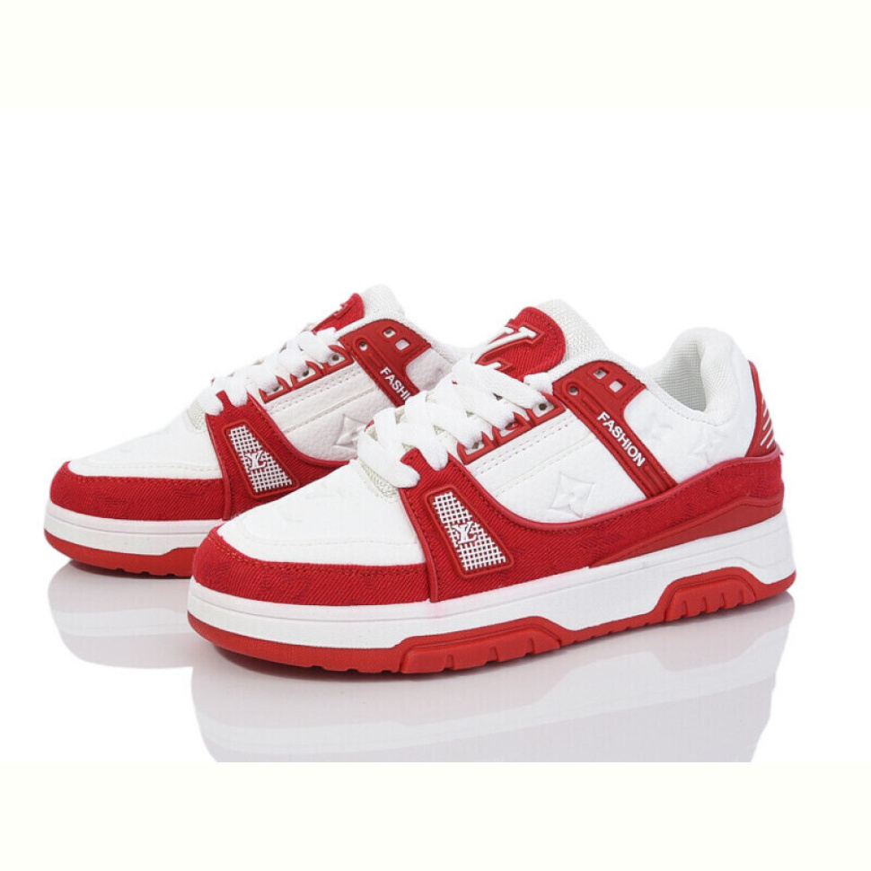 Кроссовки Violeta HD37(149-20) white-red