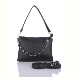 Сумка Sheng Ma-Lusha 66028 black (18x25x9)