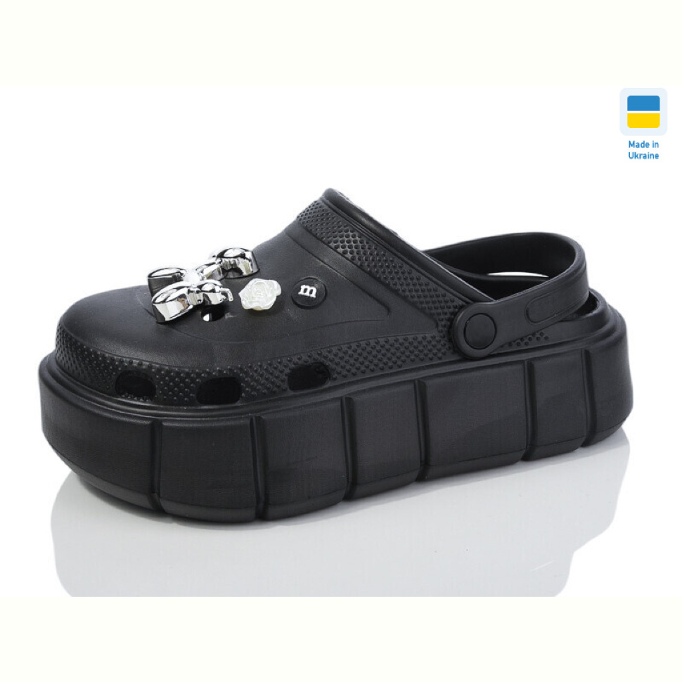 Кроксы Крок 152-2-6 чорний