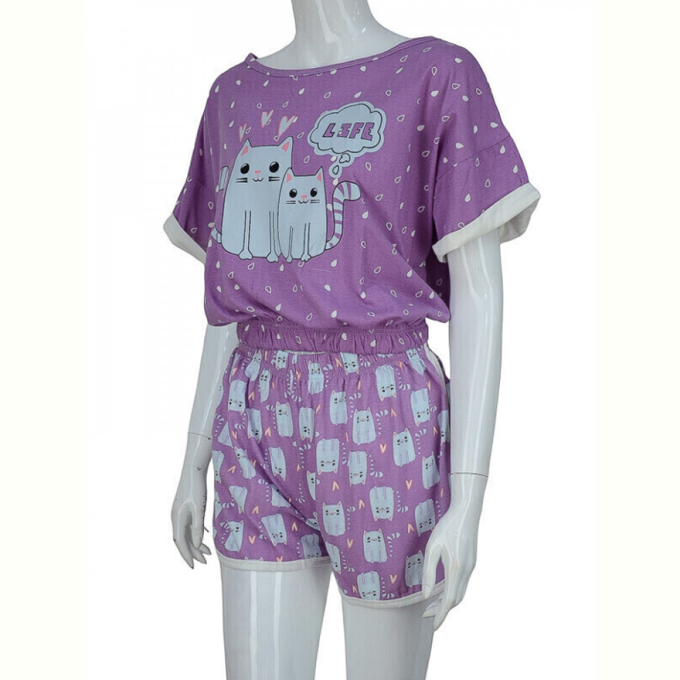 Пижама Obuvok 15236 violet (04068)