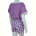 Пижама Obuvok 15236 violet (04068)