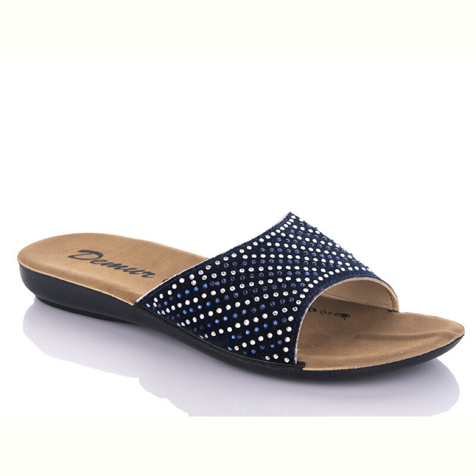 Шлепки DeMur W26-3050 blue