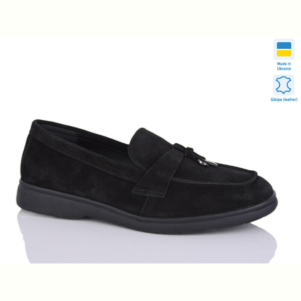 Туфли Sali A1/2 черный замш