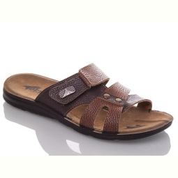 Шлепки DeMur M6843 camel-brown