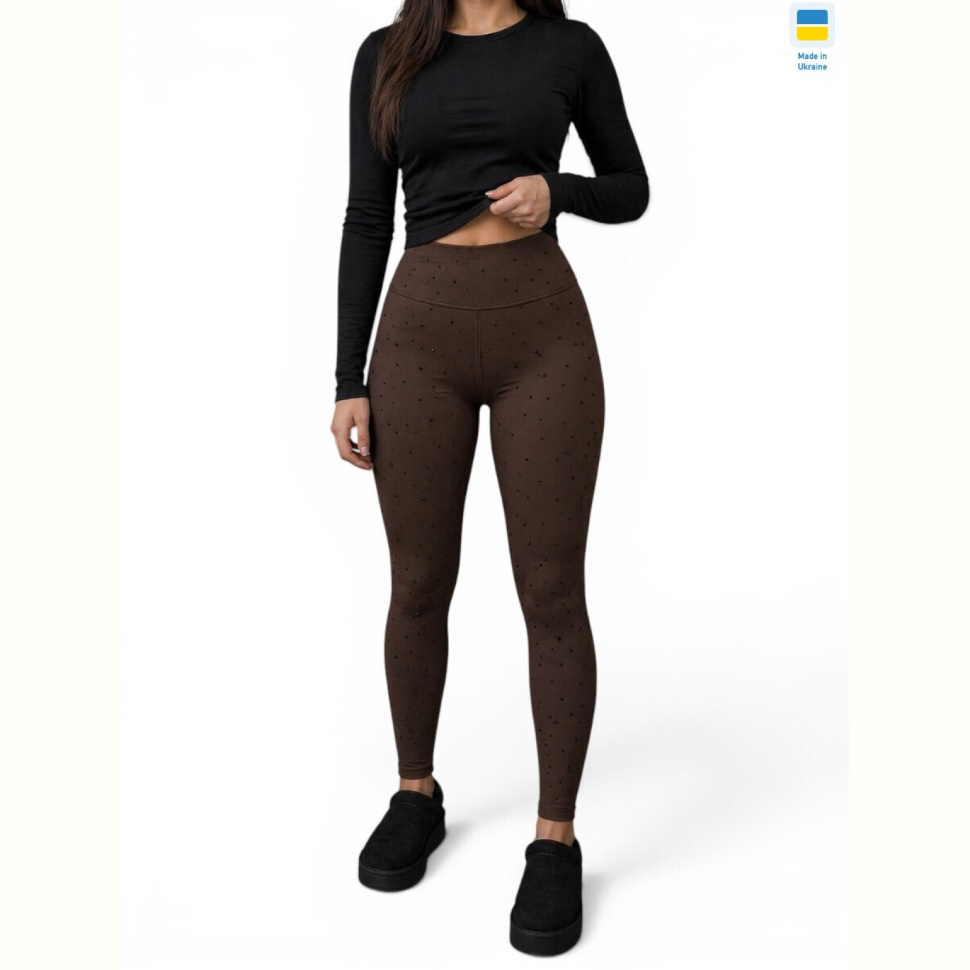 Лосины Sport style 5368 шоколад