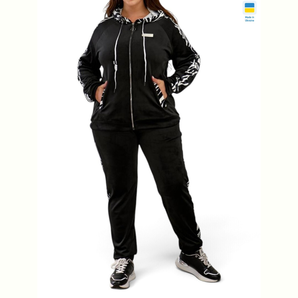 Спортивный костюм Alisa Brand 932 seven чорний
