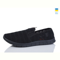 Слипоны Lot Shoes 4100 чорний