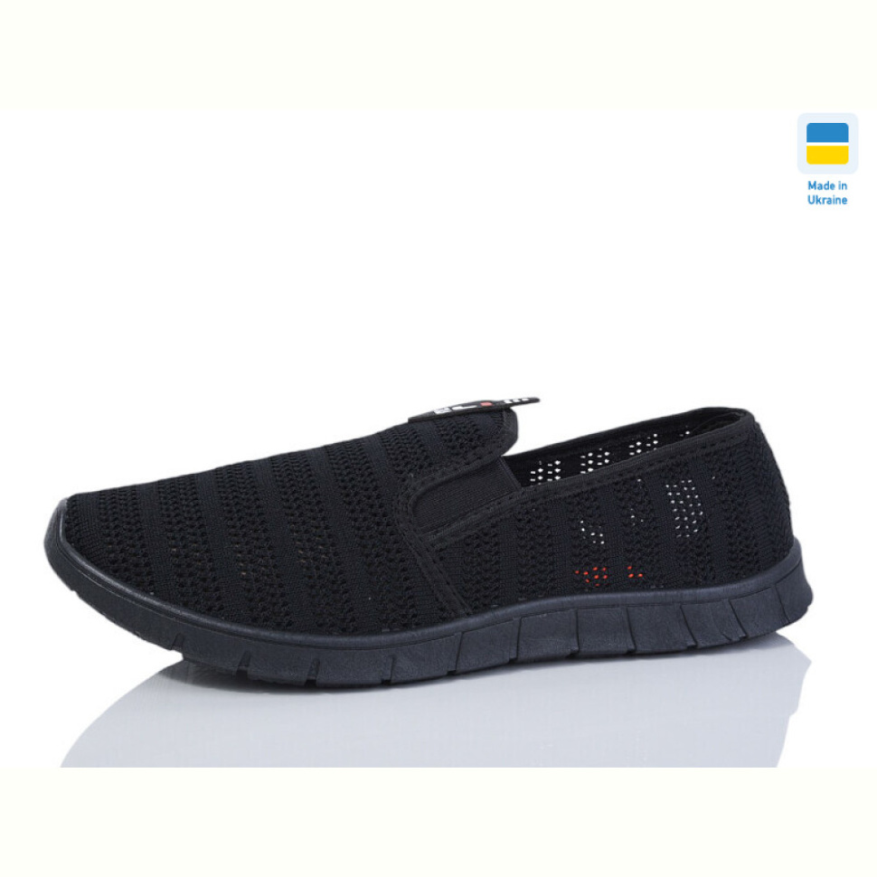 Слипоны Lot Shoes 4100 чорний