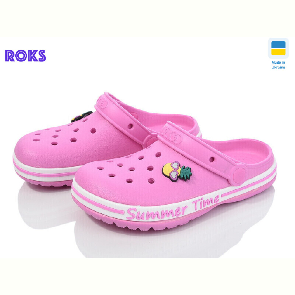 Кроксы Roks Dago 328 рожевий