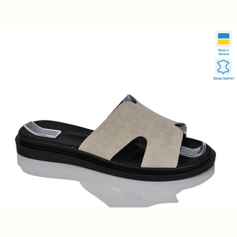 Шлепки Sali 505 беж з.