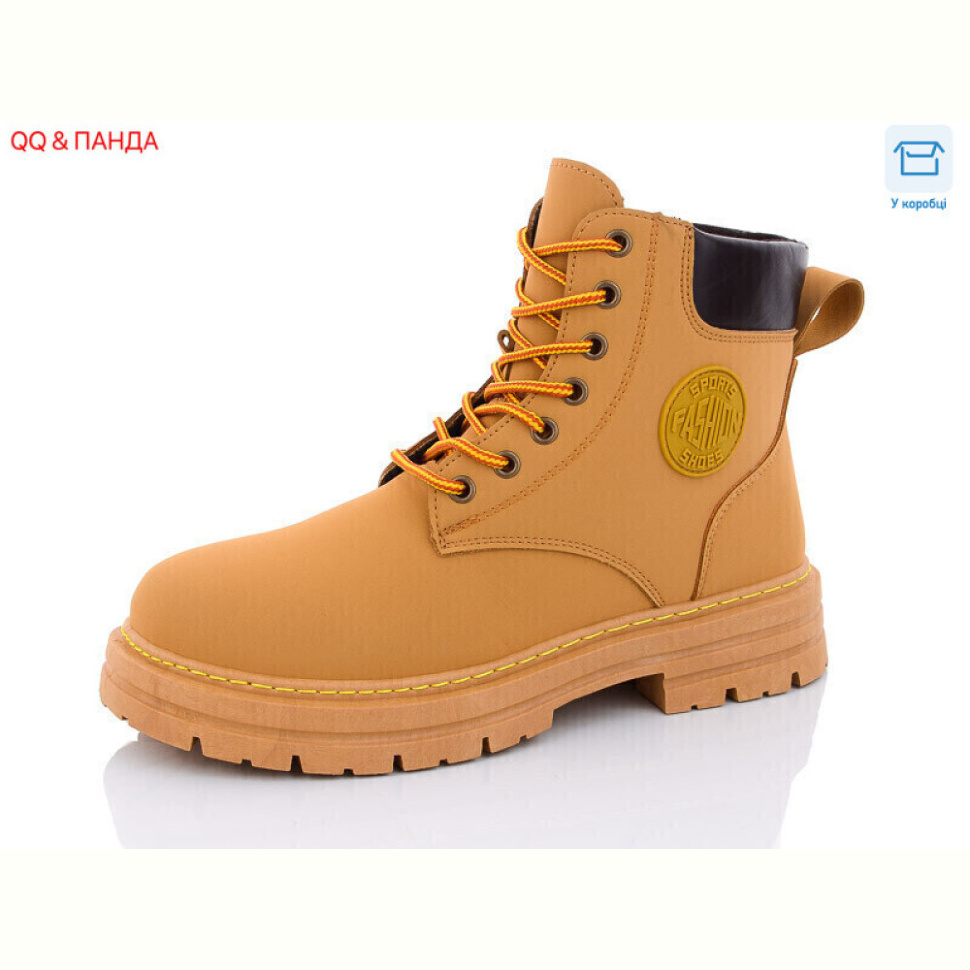Ботинки QQ&Панда D001 camel