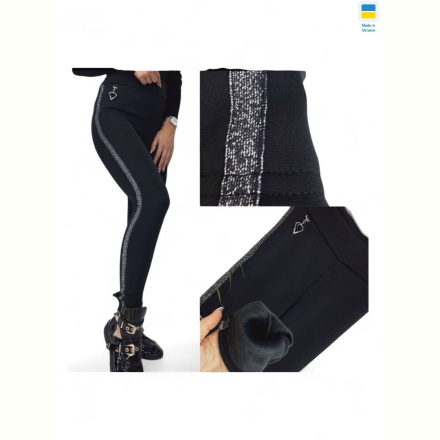 Лосины Sport style 10318 чорний