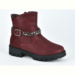 Ботинки Violeta W135-3 bordo
