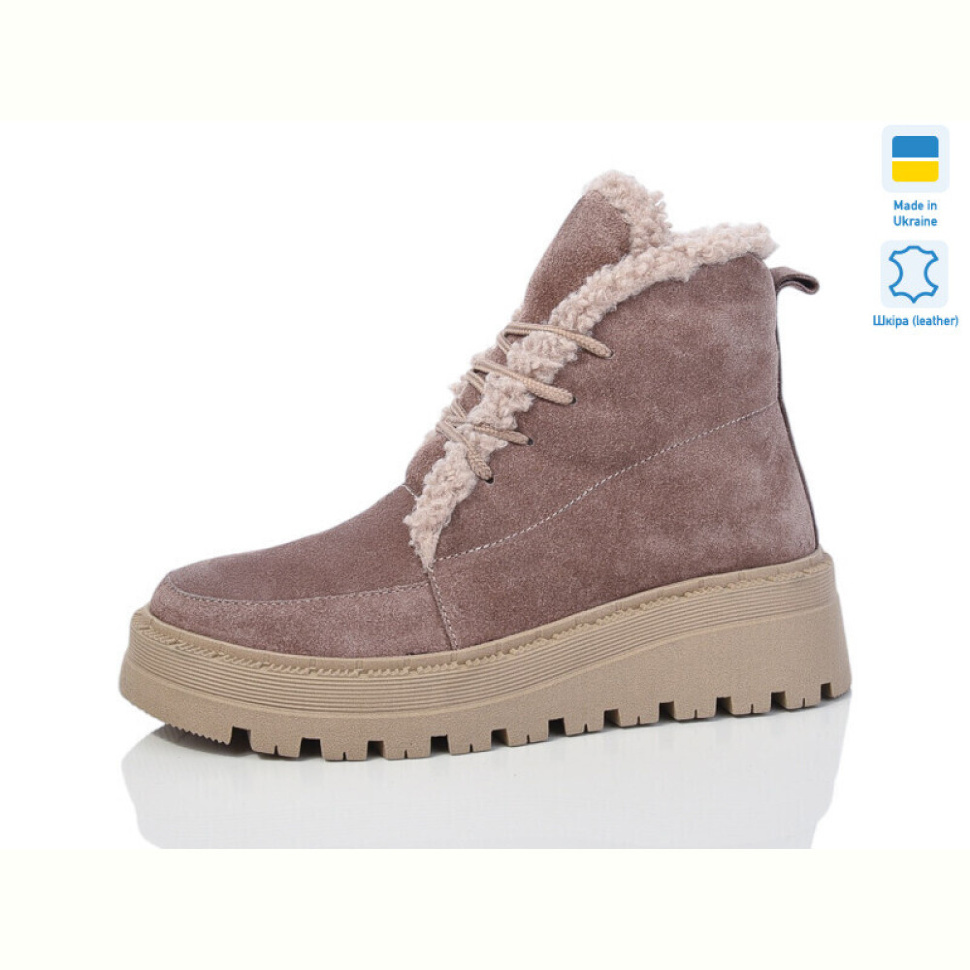 Ботинки Sali 2215 капучино з беж-п зима Ботинки Sali 2215 капучино з беж-п зима