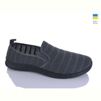 Слипоны DeMur 6929 сірий