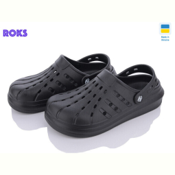 Кроксы Roks Progress 151 чорний