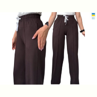 Спортивные брюки Sport style 10048 коричневий