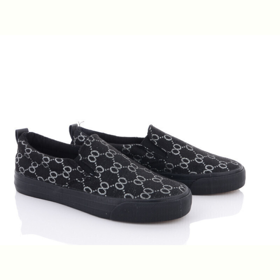 Слипоны Violeta 20-886-1 black