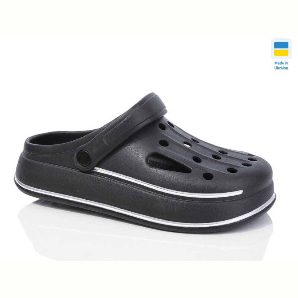 Кроксы Lot Shoes N252 чорний