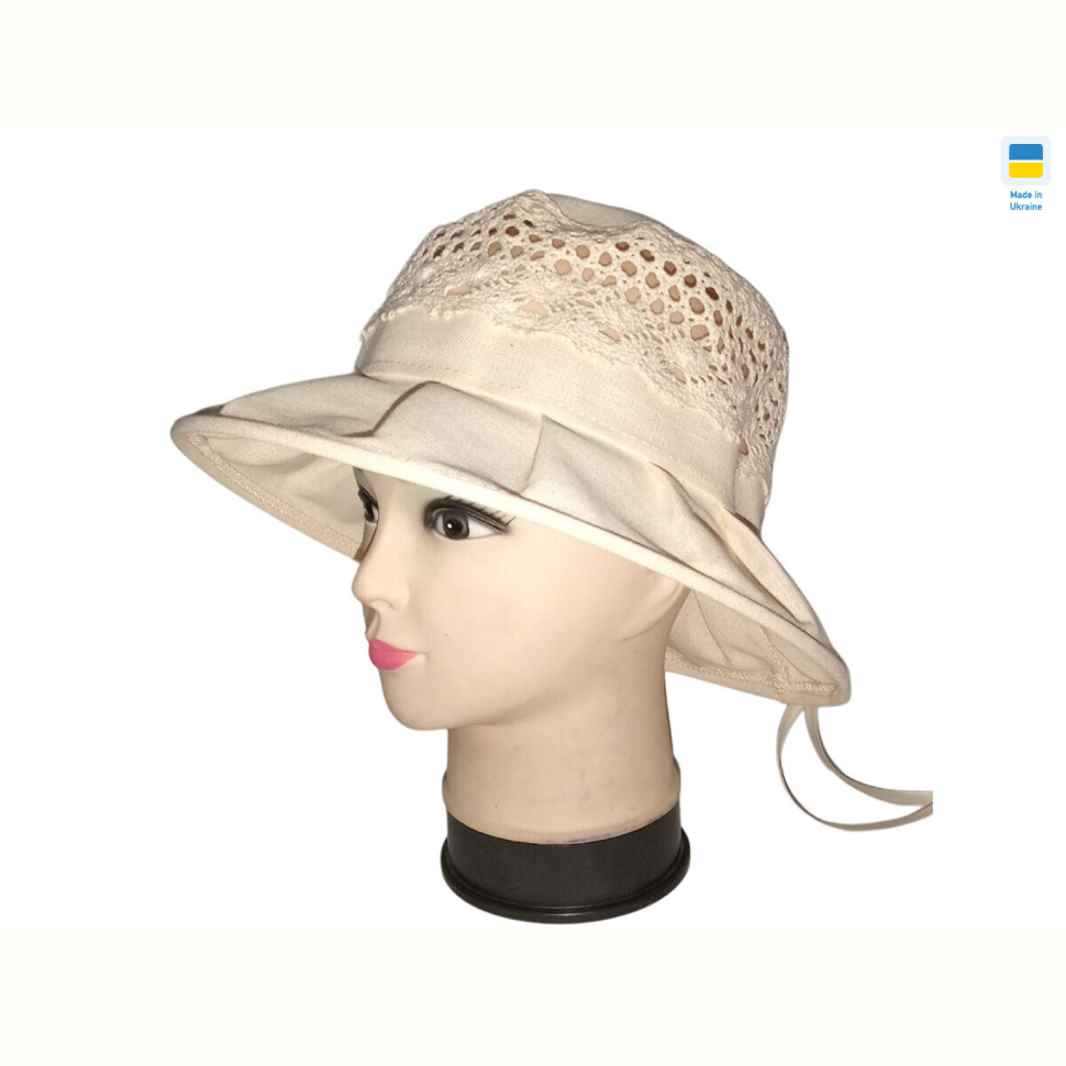 Шляпа Mabi 0747 бежевий