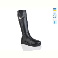 Сапоги Sali 2228 чорний к.зима