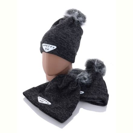 Шапка Red Hat KA982 mix фліс