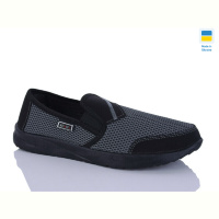 Слипоны DeMur 6148 сірий