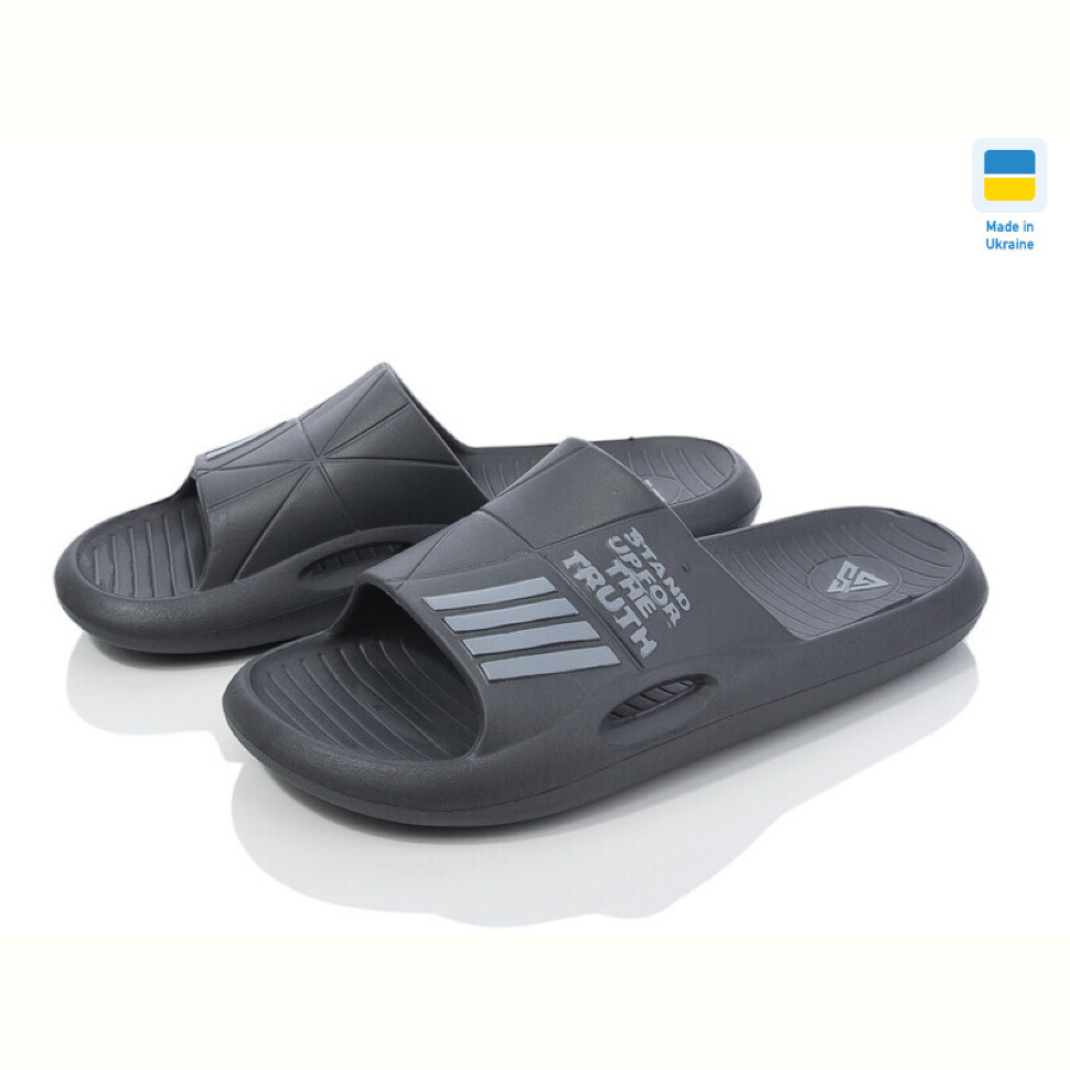Шлепки Inblue L141 графіт