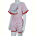 Пижама Obuvok 15485 pink (04068)