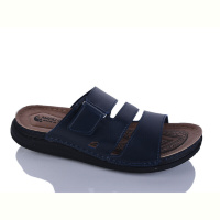 Шлепки Oscar 01-46 синій к.