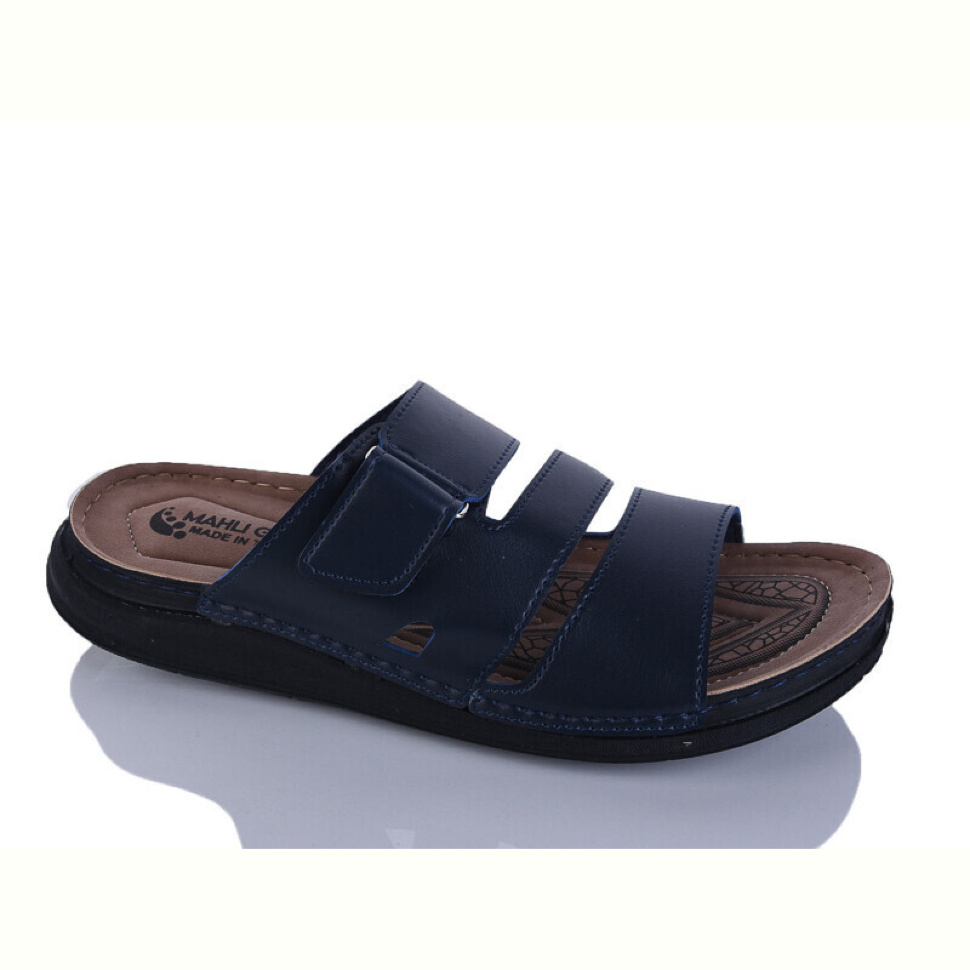 Шлепки Oscar 01-46 синій к.