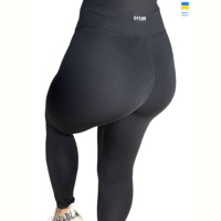 Лосины Sport style 50002 батал чорний