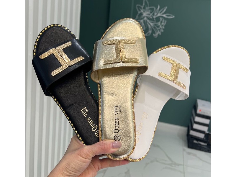 Шлепанцы Gold Flip-flops028