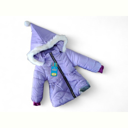 Куртка Kids-modnik F334 бузковий єврозима