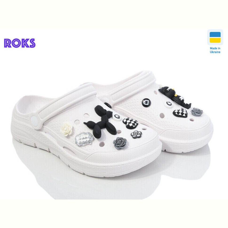 Кроксы Roks Dago 426 білий
