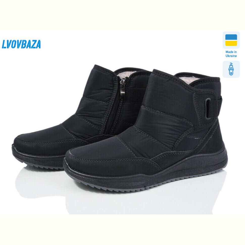 Дутики Lvovbaza Paolla N1 чорный