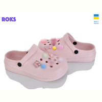 Кроксы Roks 312-4 пудра