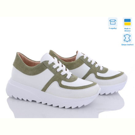 Кроссовки A.N.I.One 5069-55 б.ш. олів.