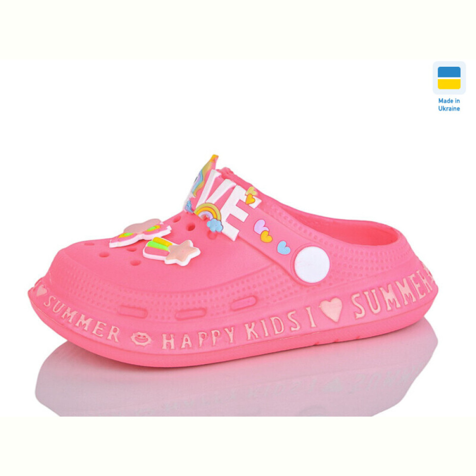 Кроксы Lot Shoes 005 фуксія Кроксы Lot Shoes 005 фуксія